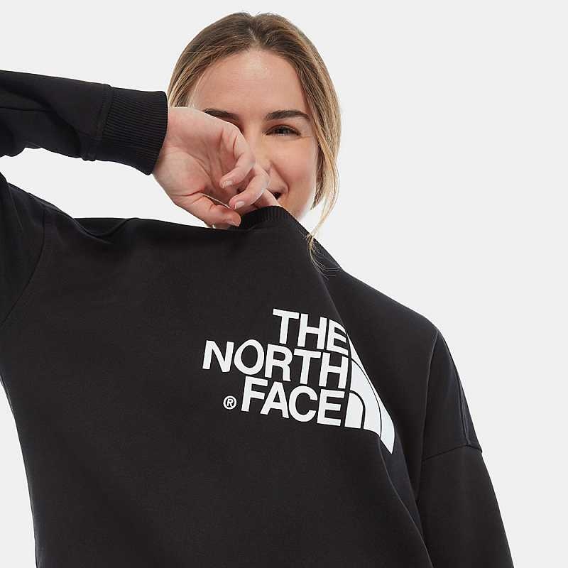 Sweter The North Face Drew Peak Damskie Czarne | Polska-9128073