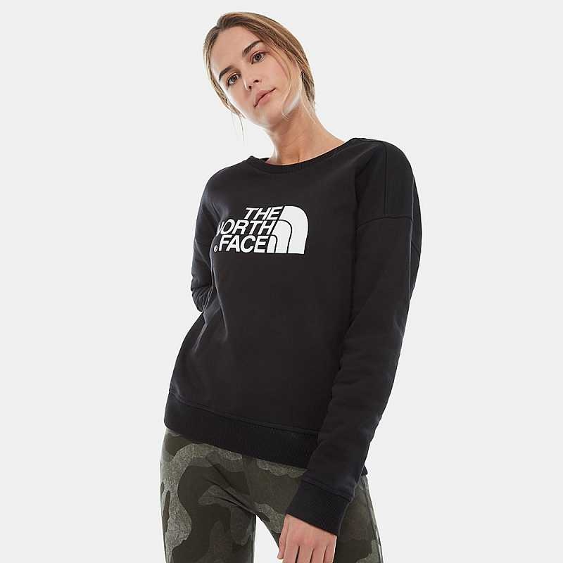 Sweter The North Face Drew Peak Damskie Czarne | Polska-9128073