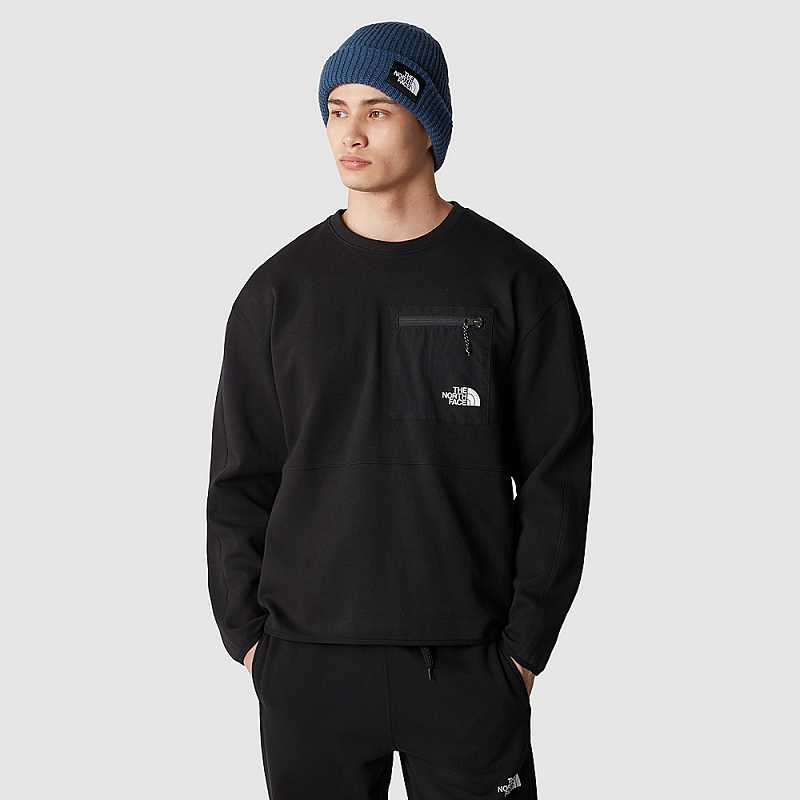 Sweter The North Face Tech Męskie Czarne | Polska-9607831