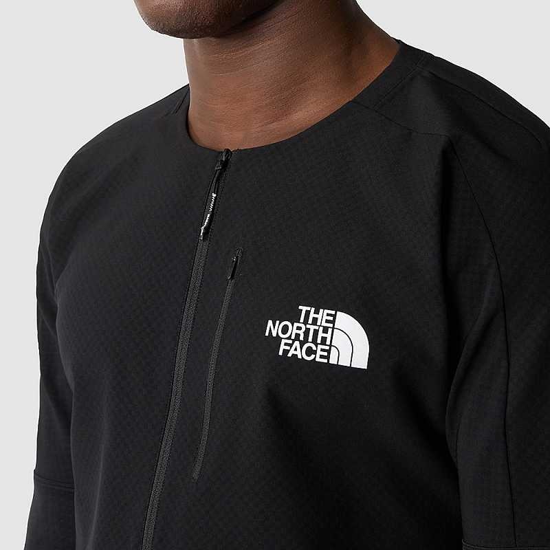 Swetry The North Face Summit Altimetro 3/4 Zip Męskie Czarne | Polska-8130462