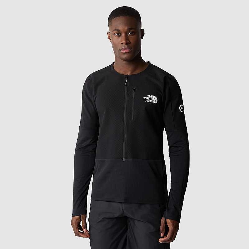 Swetry The North Face Summit Altimetro 3/4 Zip Męskie Czarne | Polska-8130462