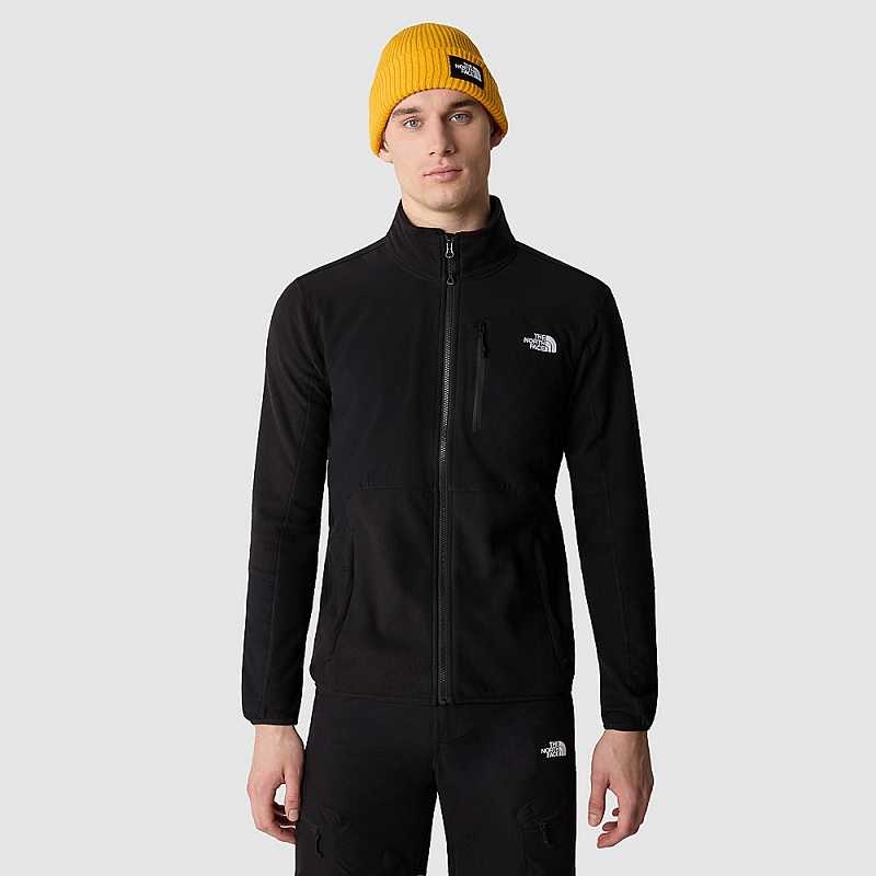 Swetry Z Polaru The North Face Glacier Pro Full-Zip Męskie Czarne | Polska-6548921