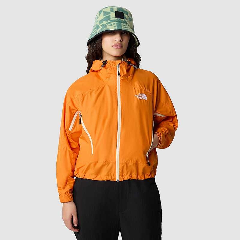 Wiatrówka The North Face Knotty Wiatr Damskie Pomarańczowe | Polska-5674201