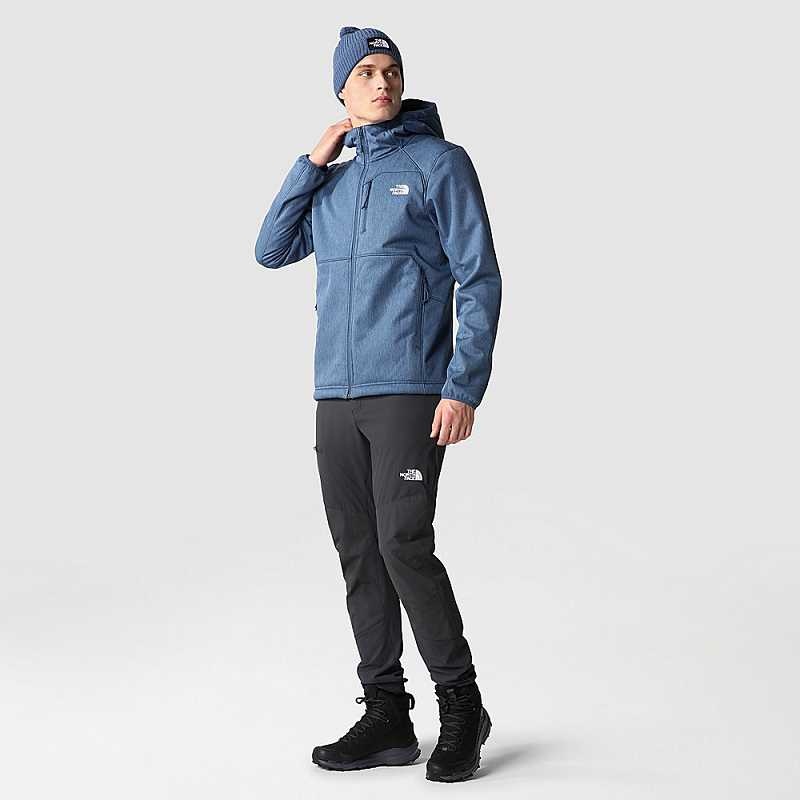 Wiatrówka The North Face Quest Zakapturzony Męskie Niebieskie Ciemny | Polska-5280641